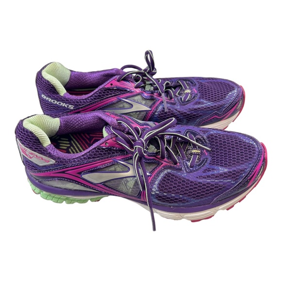 Brooks Ravenna 5 Athletic Running Shoe Womens Size 10 1201491B563 Purple Pink - Picture 3 of 4